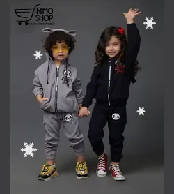 سه تیکه خواهر و برادری مدل پاندا