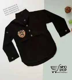 بلوز تک محرمی پسرانه مدل چهار دکمه | NIMOshop