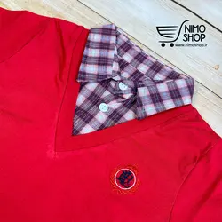 تیشرت پسرانه مدل دو یقه