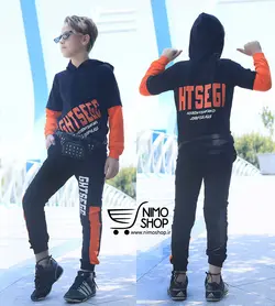 هودی شلوار پسرانه ( سایز بزرگ) مدل کارن