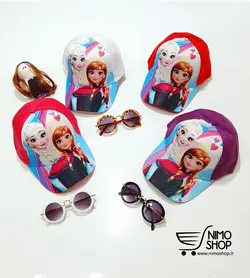 کلاه نقابی دخترانه طرح السا آنا | NIMOshop