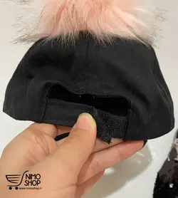 کلاه نقابدار بچه گانه پوم پوم مدل تکشاخ و بت من | NIMOshop