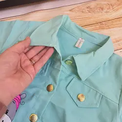 سه تیکه کتان دخترانه مدل یونیکورن