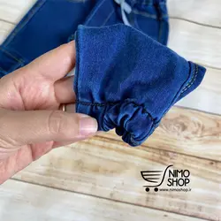 شلوار لی پسرانه (کمر کش) مدل شش جیب