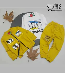 ست سه تیکه ( دخترانه/ پسرانه) مدل اردک | NIMOshop