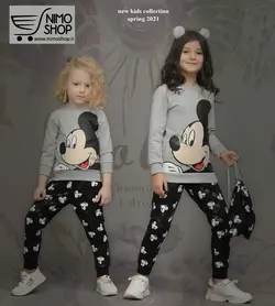ست سه تیکه اسپرت (دخترانه / پسرانه ) میکی موس | NIMOshop
