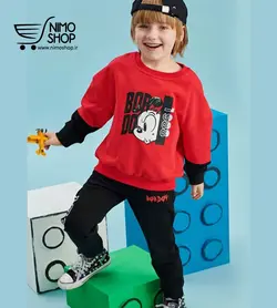 ست بلوز شلوار شیک پسرانه مدل بابداگ | NIMOshop