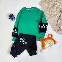 بلوز شلوار دورس بچه گانه مدل LUCKY