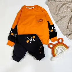 بلوز شلوار دورس بچه گانه مدل LUCKY