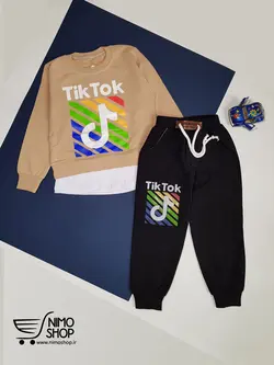 بلوز شلوار پسرانه مدل تیک تاک | NIMOshop