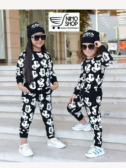 بلوز شلوار و کلاه شیک اسپرت(دخترانه/پسرانه) | NIMOshop