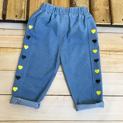 ست شومیز و شلوار جین مدل قلبی