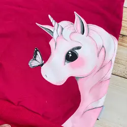 بلوز و شلوار دخترانه مدل یونیکورن