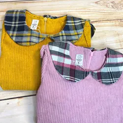 تونیک مخمل دخترانه مدل پانیا