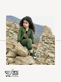 سویشرت شلوار اسپرت مدل خلبانی | NIMOshop