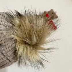 کلاه شالگردن بافت پسرانه دخترانه مدل لبخند