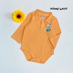 زیر دکمه یقه دار نوزادی