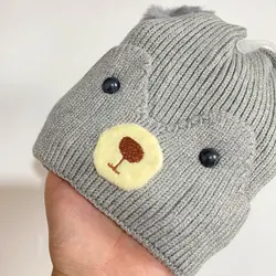 کلاه بافت تدی داخل خز