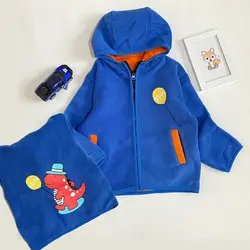 سویشرت گرم حوله ای پسرانه مدل دینو