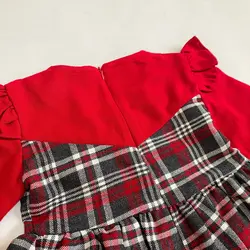 سارافون پشمی دخترانه مدل آوا