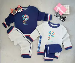 بلوز و شلوار پاییزه پسرانه - فروشگاه لباس کودک نی نی باکیدز