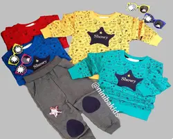 بلوز و شلوار پاییزه ستاره - فروشگاه لباس کودک نی نی باکیدز