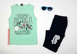 تاپ و شلوارک پسرانه