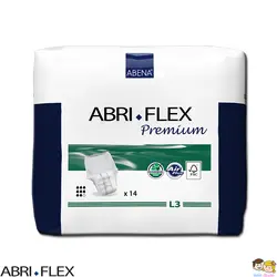 پوشک بزرگسال شورتی ابری فلکس L3 بسته 14 تایی