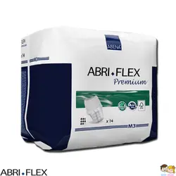 پوشک بزرگسال شورتی ابری فلکس M3 بسته 14 تایی