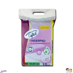 زیرانداز بهداشتی تافته سایز 90×60 بسته 10 تایی