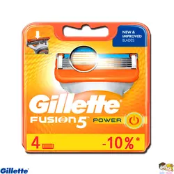 تیغ یدک فیوژن پاور ژیلت 4 عددی