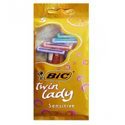 خودتراش بیک 2 لبه زنانه بسته 4 تایی