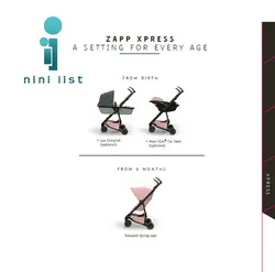 کالسکه کویینی Quinny Zapp Xpress Red