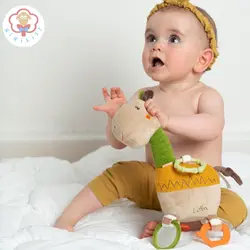 آویز کالسکه و کریر طرح زرافه بیبی فن Baby Fehn