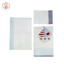 سرویس خواب بیب babe مدل ملوانی ۳ تکه