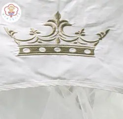 پشه بند Kidboo Royal White به همراه میله