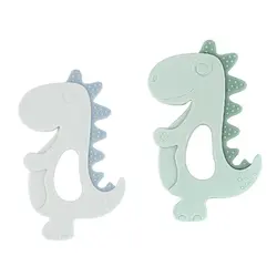 دندانگیر کیکابو طرح دایناسور kikkaboo