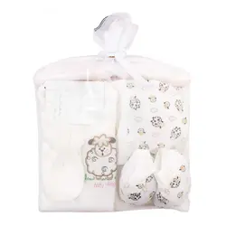 ست بیمارستانی 7 تکه نوزاد مادرکر Mothercare طرح بره