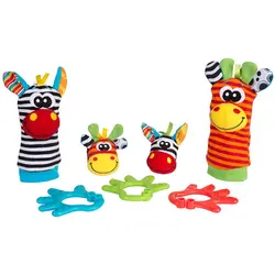 ست پاپوش، مچبند و دندانگیر طرح جنگل پلی گرو Playgro