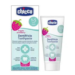 خمیر دندان کودک چیکو Chicco با رایحه توت فرنگی