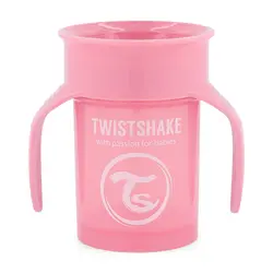 لیوان 360 درجه تویست شیک Twistshake صورتی