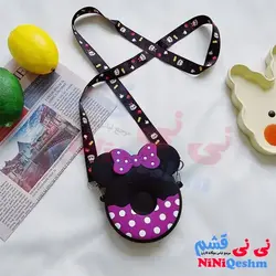 کیف سیلیکونی فانتزی بچگانه طرح دونات میکی کد 003 | نی نی قشم