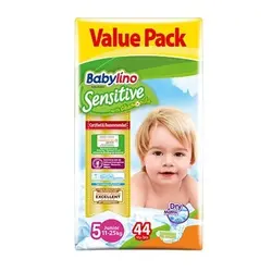 پوشک سایز ۵ (۴۴ عددی) بیبی لینو Babylino