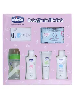 پک هدیه بهداشتی نوزاد چیکو دخترانه chicco