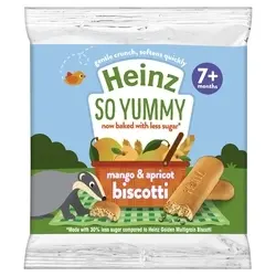 بیسکویت انبه و زردآلو هاینز Heinz