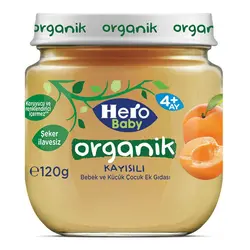 پوره ارگانیک زردآلو  Hero baby
