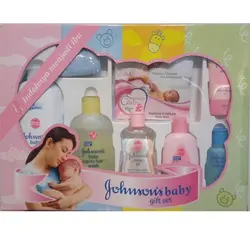ست کادویی وسیسمونی بهداشتی نوزاد جانسون johnson's