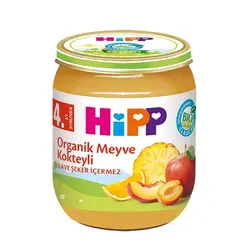 کوکتل میوه سیب،هلو،زردآلو،پرتقال و آناناس هیپhipp