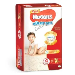 پوشک شورتی کودک هاگیز سایز 4 huggies