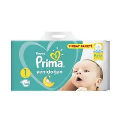 پوشک پریما پمپرز ترک اونتاژ سایز 1 (100تایی)  Prima Pampers